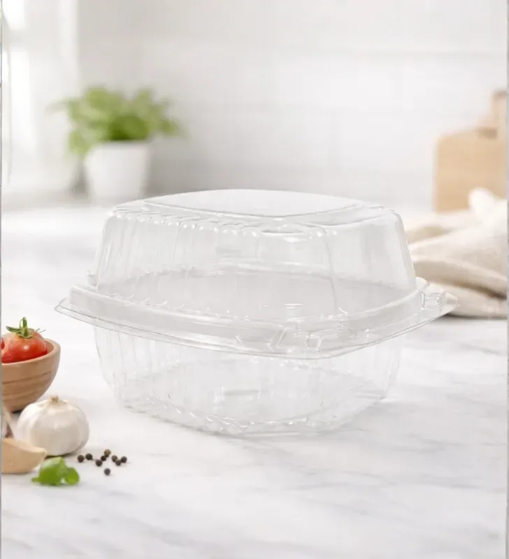 Domo Plástico INIX 13x12 Poliestireno – Contenedor Transparente