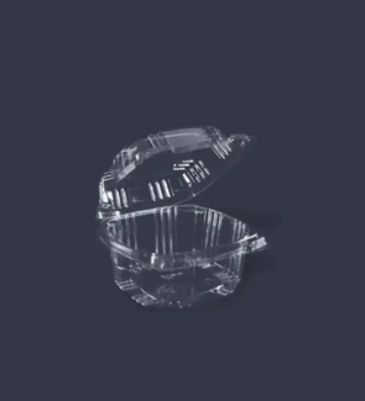 Domo Plástico INIX 13x12 Poliestireno – Contenedor Transparente