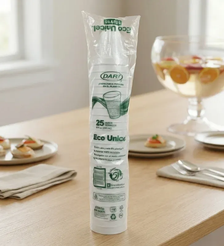 Vaso Térmico Dart 10 oz (296 ml) – Paquete 25 pzas 10JY10