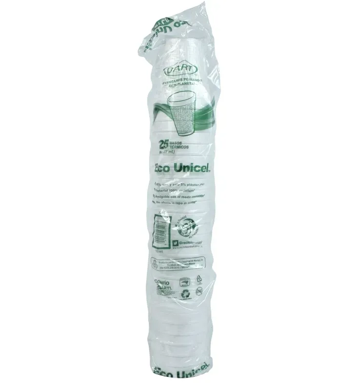 Vaso Térmico Dart 8 oz (237 ml) – Paquete 25 pzas 8JY8