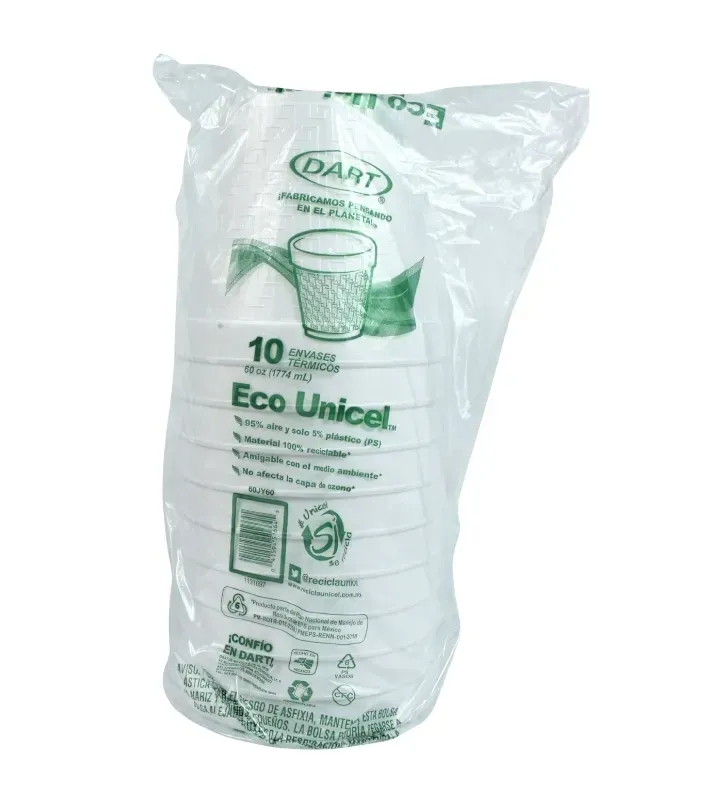 Vaso Térmico Dart 60 oz (1774 ml) – Paquete 10 pzas 60JY60