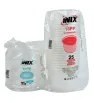 Contenedor INIX 16 oz (473 ml) con Tapa – Paquete 25 pzas