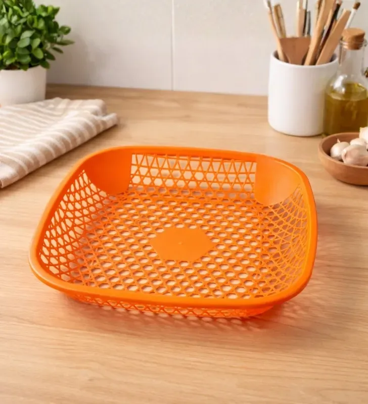 Charola Belén Cuadrada #3 Europlast – Plástico Resistente Colores