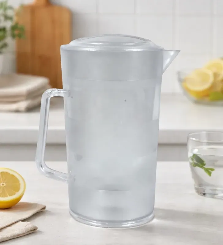 Jarra de Policarbonato Europlast 1.9 L con Tapa – Transparente