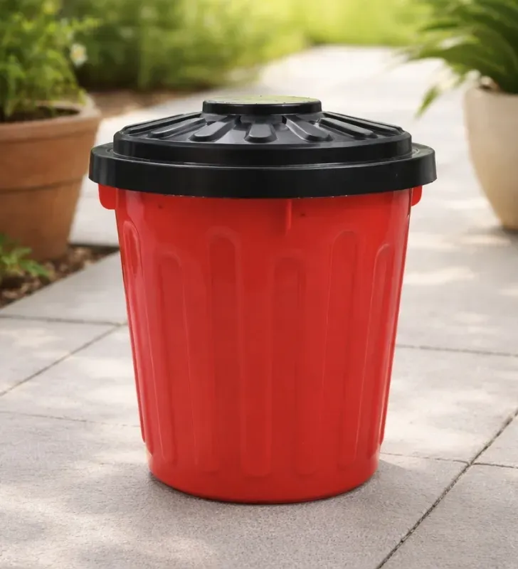 Bote Europlast 1.5 Litros con Tapa – Contenedor Multiusos Colores