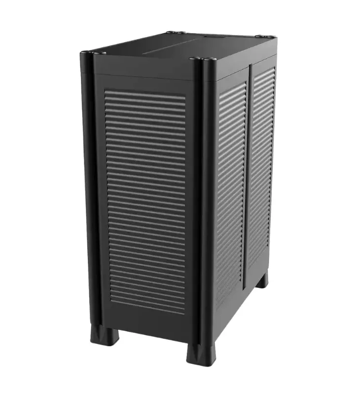 Cómoda Porto Duna Negra – Almacenamiento Resistente 90 kg