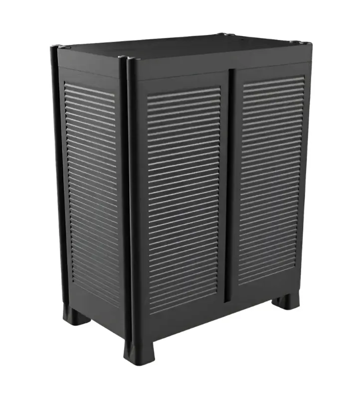 Cómoda Porto Duna Negra – Almacenamiento Resistente 90 kg