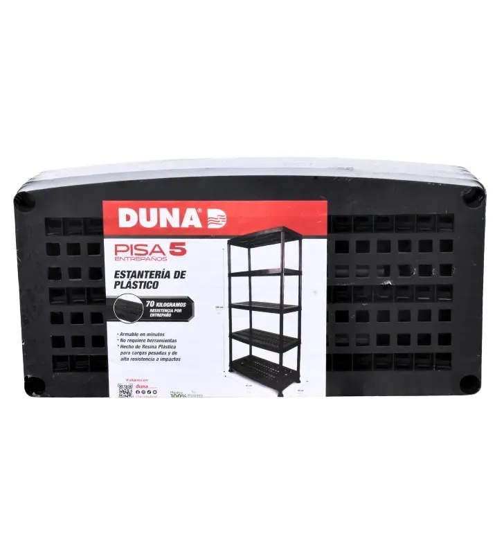 Estante Pisa Duna Ventilado 5 Niveles – Soporta 350 kg