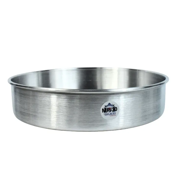 Molde Redondo No. 30 Aluminio El Palacio – Repostería Profesional