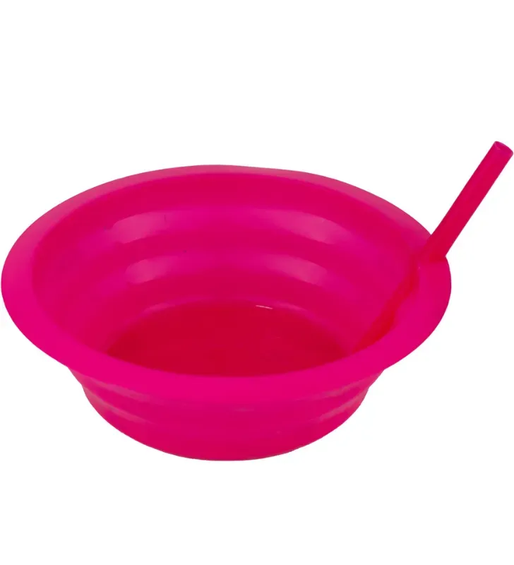 Plato Infantil con Popote Plásticos Bunny – Modelo 4240