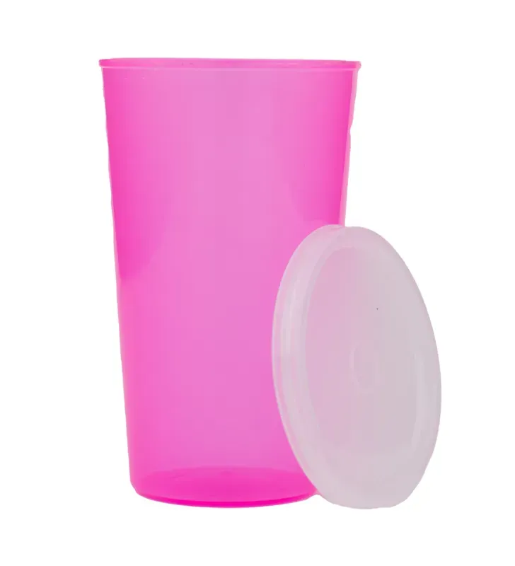 Vaso Chelero 500 ml con Tapa Hermética Plásticos Bunny – 4245