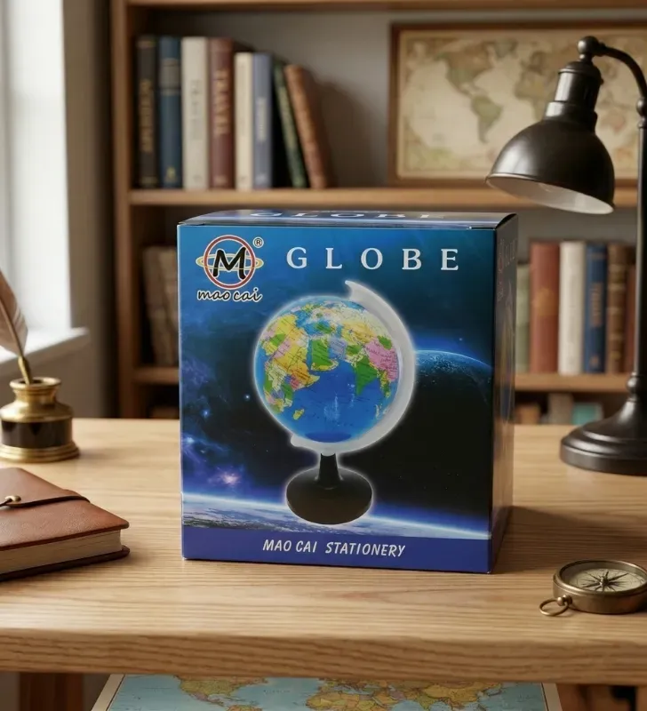 Globo Terráqueo Mediano Detalles MSG360 – Educativo y Decorativo