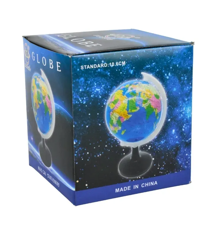 Globo Terráqueo Mediano Detalles MSG360 – Educativo y Decorativo