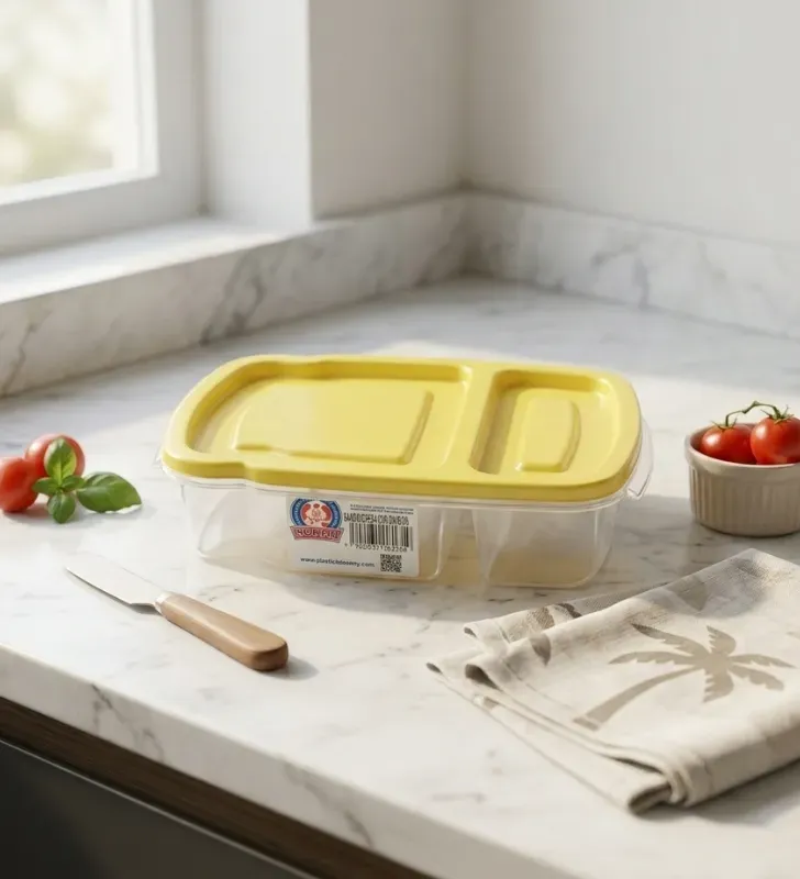 Sandwichera con División Plásticos Bunny 800 ml – Modelo 4136