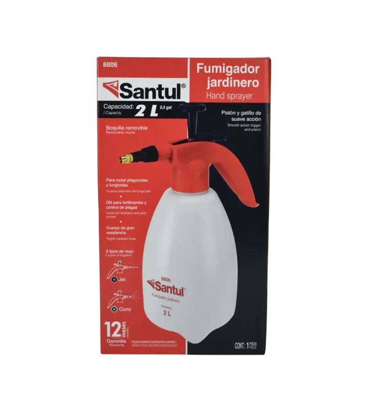 Fumigador Doméstico Santul 8806 · 2 L · Boquilla Latón