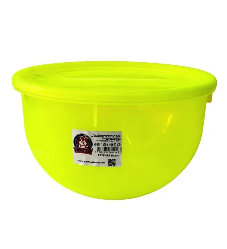 Tazón Hondo Hermético No. 25 Plásticos Bunny – 4,500 ml
