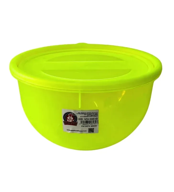 Tazón Hondo Hermético No. 25 Plásticos Bunny – 4,500 ml