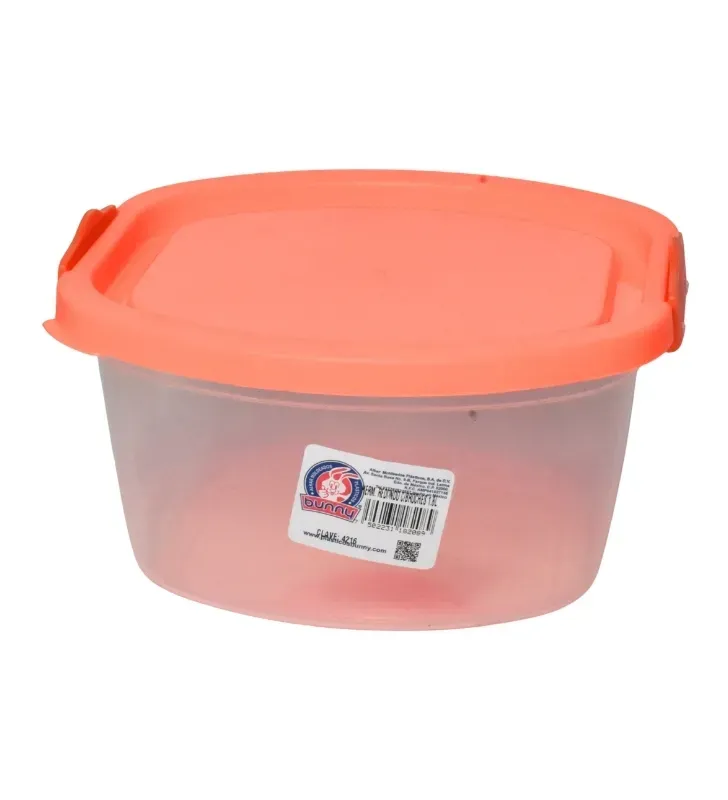 Hermético Plásticos Bunny 1.8 Litros con Broche – Modelo 4216