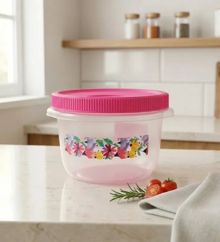 Hermético Redondo de Rosca No. 1 Plásticos Bunny 850 ml