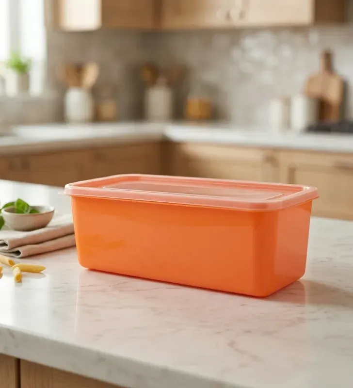 Hermético Rectangular Alto No. 28 Plásticos Bunny 2.15 L