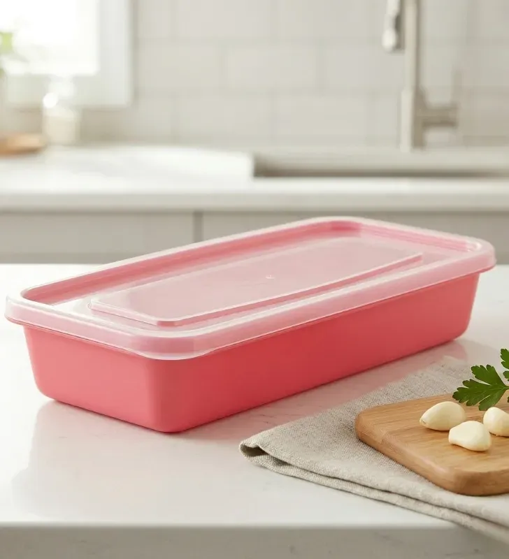 Hermético Rectangular Bajo No. 28 Plásticos Bunny 1.15 L