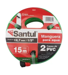 Manguera Santul 5661 – 15 m Doble Capa con Conexión