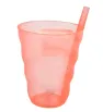 Vaso Infantil con Popote Plásticos Bunny 300 ml – 4331