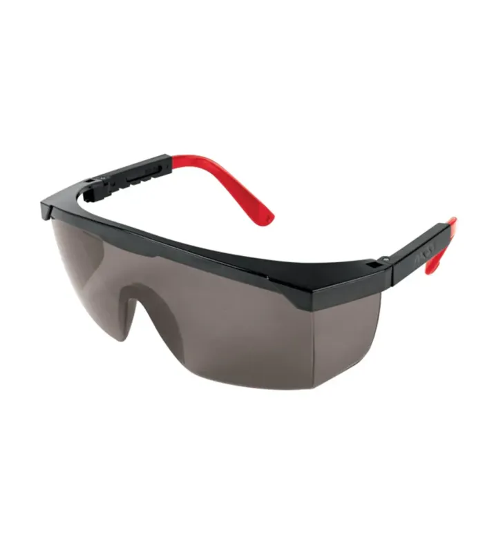Lentes de Seguridad Ajustables Aksi 107812 – Negro, Policarbonato