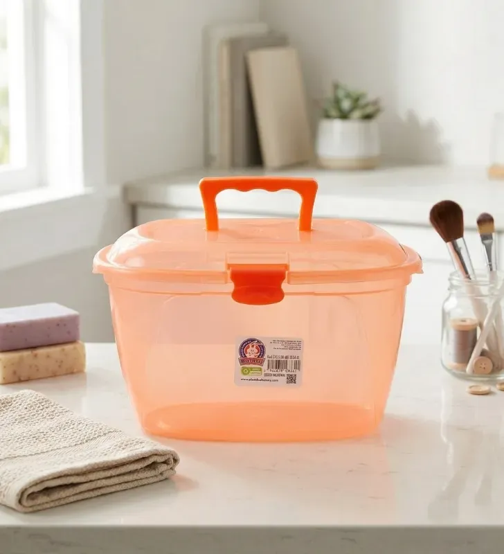 Caja Fiesta Grande Ovalada Plásticos Bunny 2 L – Modelo 4431