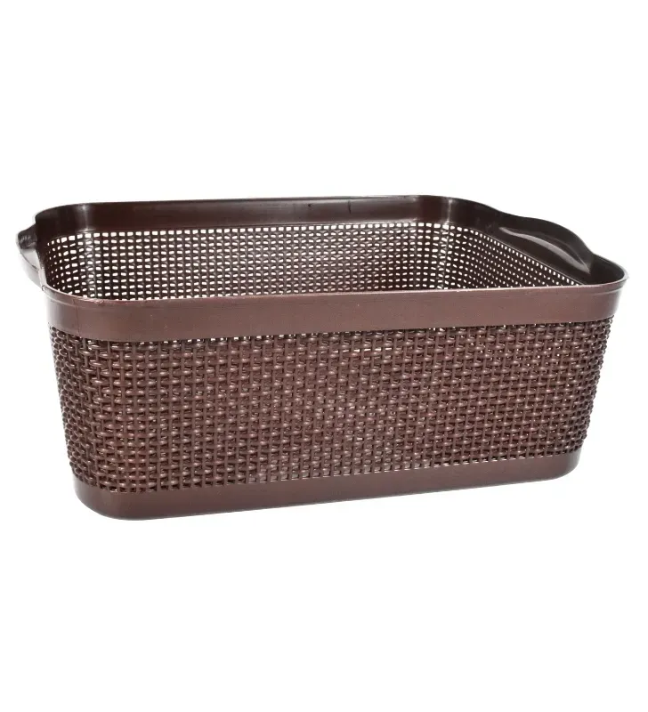 Canasta Rectangular Calada No. 30 Plásticos Bunny – Modelo 4433