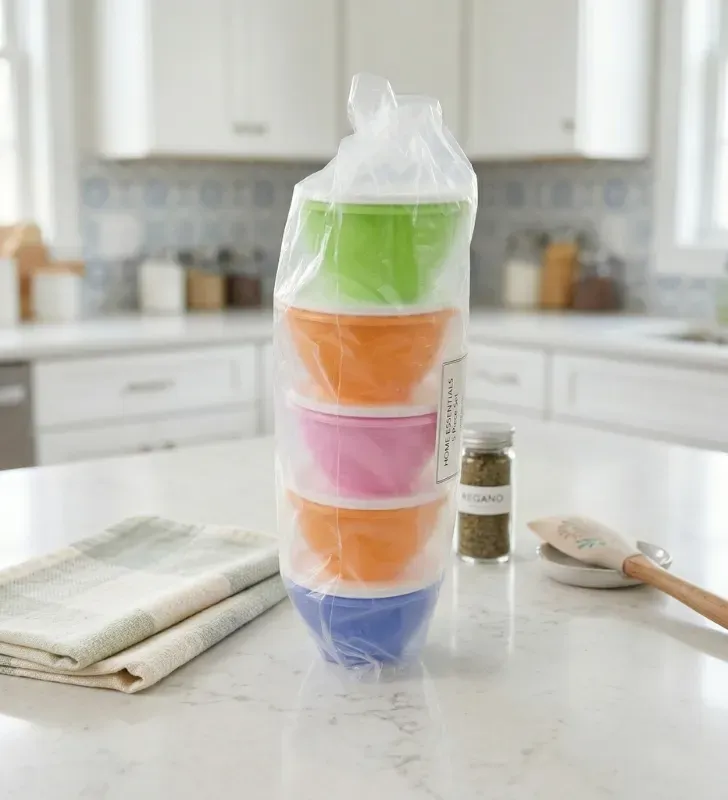 Juego de 5 Contenedores Pumba Plásticos Bunny – Set de Organización