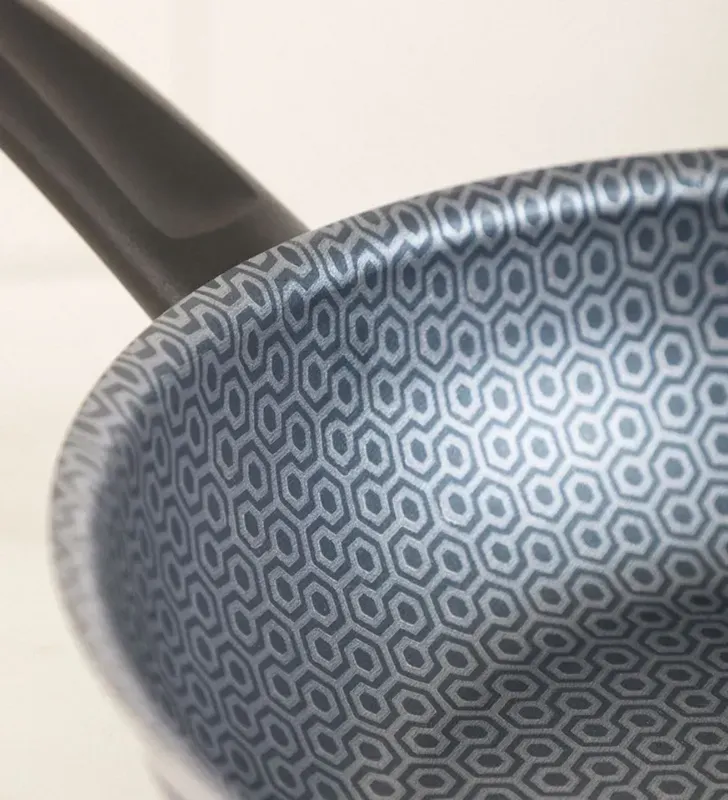 Wok de Aluminio Ekco 28 cm Classic Azul – 3 Litros