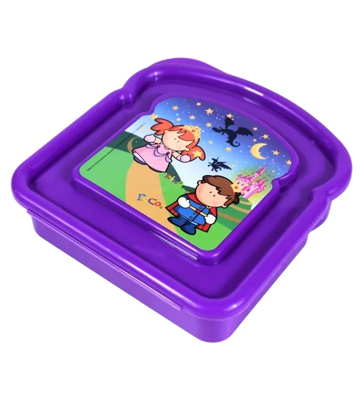 Sandwichera Infantil con Bisagra Arplasa – Porta Sándwich Decorado