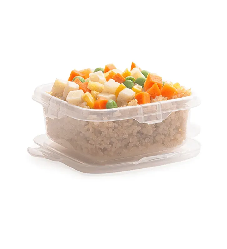 Hermético Brooch Cuadrado Cubasa – Contenedor con Cierre de Seguridad