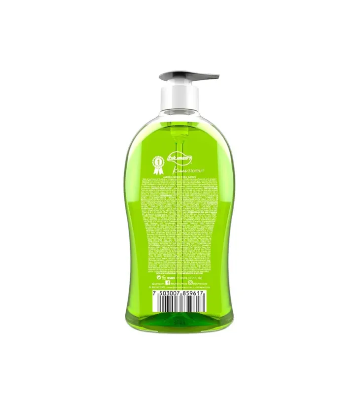 Jabón líquido Blumen Kiwi Starfruit 525 ml – Antibacterial y Suave