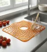 Tapete Salva Platos Plásticos Terrones – Protector de Tarja PVC