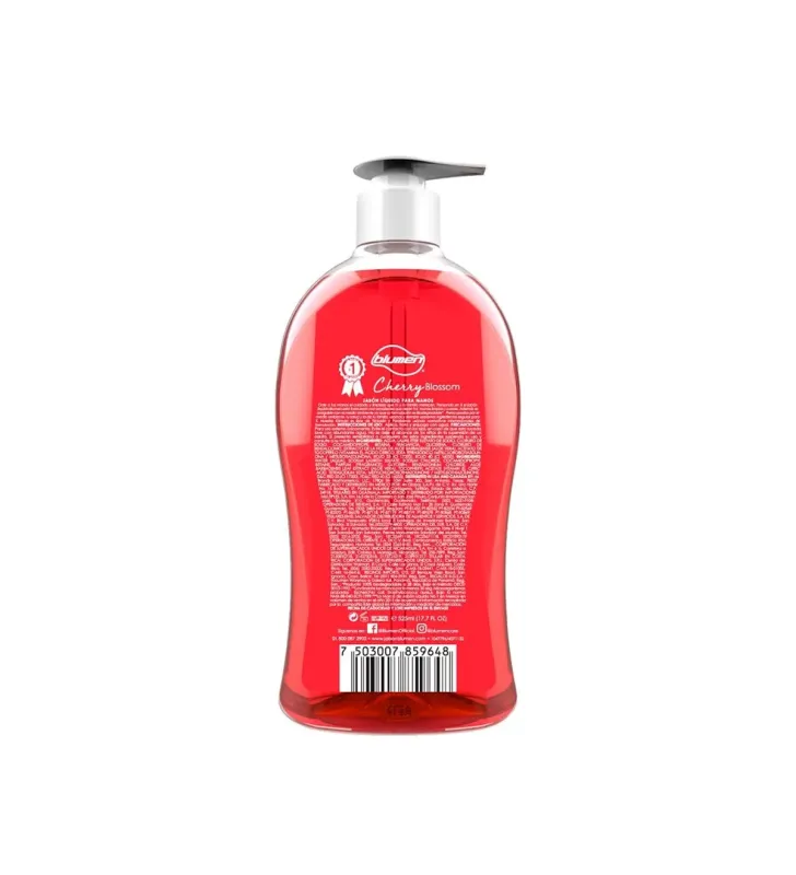 Jabón Líquido Blumen Cherry Blossom 525 ml – Antibacterial y Suave