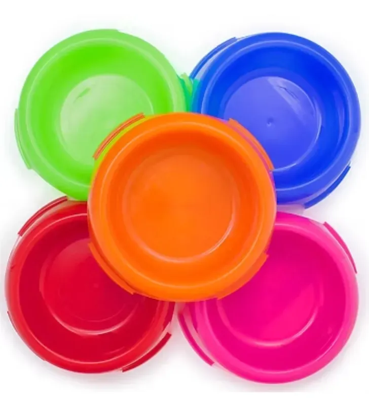 Comedero Mediano para Perro Plásticos Terrones – Polipropileno Resistente