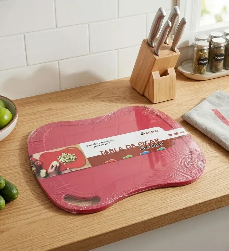 Tabla para Picar Grande Torosqui – Plástico Resistente y Reversible