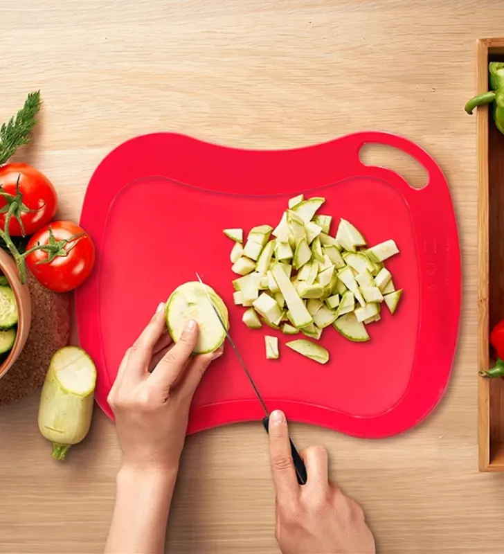 Tabla para Picar Grande Torosqui – Plástico Resistente y Reversible