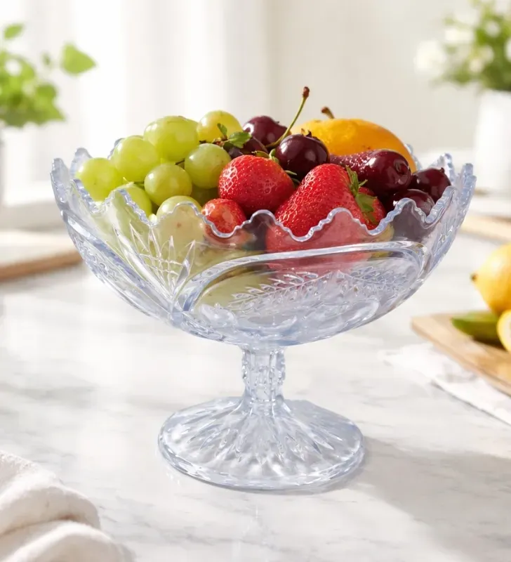 Frutero Granada Plasvic W108 – Capacidad 3L Color Cristal