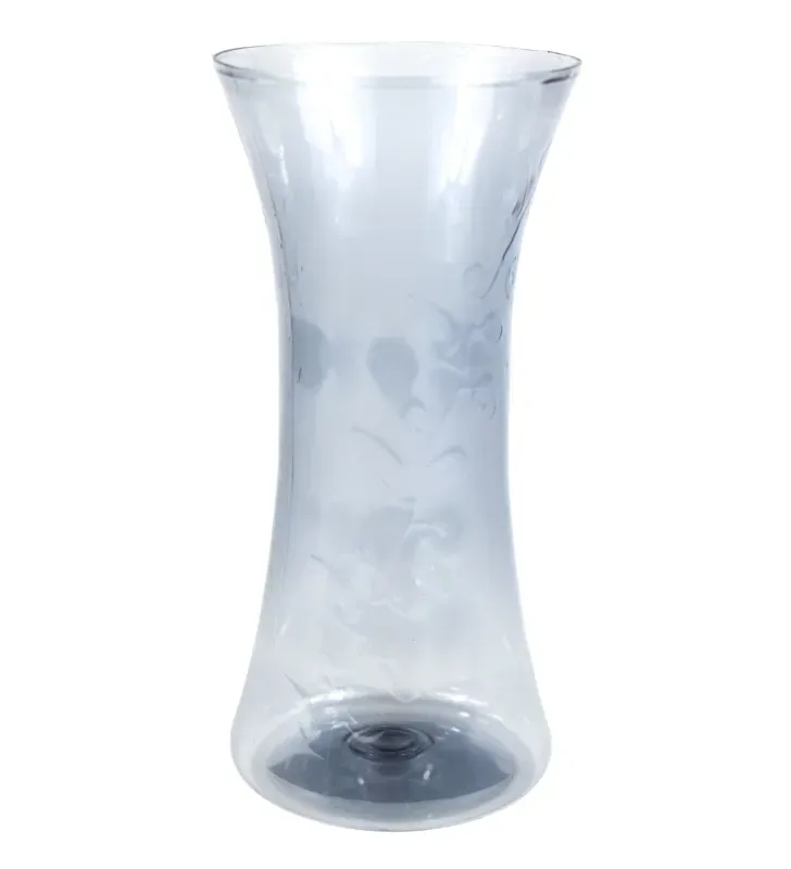 Florero Pata de Elefante Jr. Pardo-Glasstic – Plástico Transparente