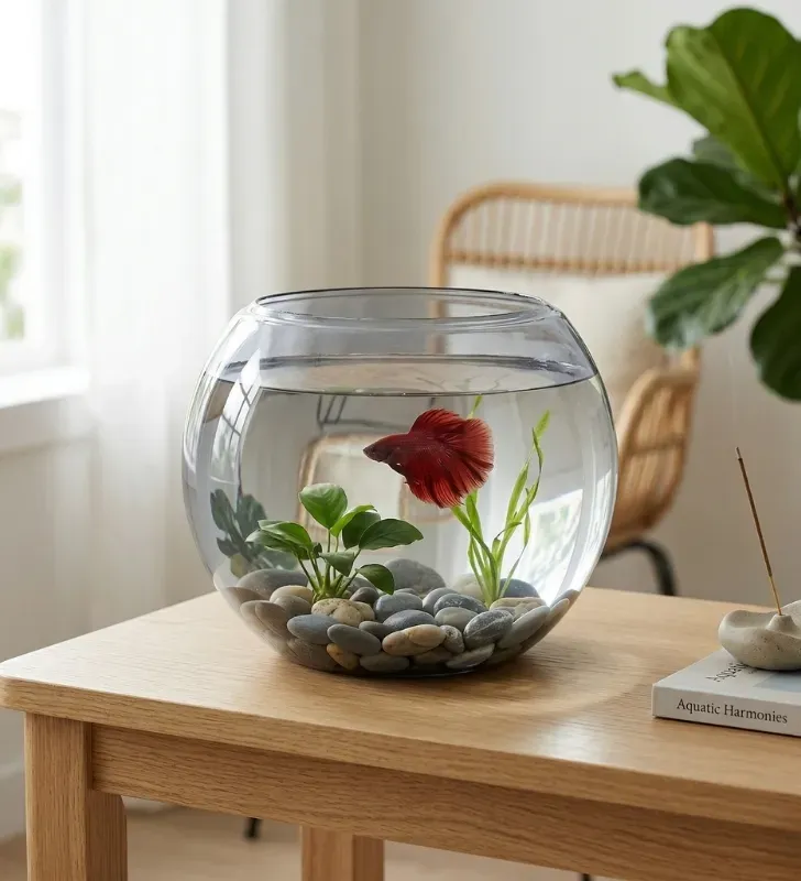 Pecera No. 6 Pardo-Glasstic – Plástico Transparente de Alta Resistencia