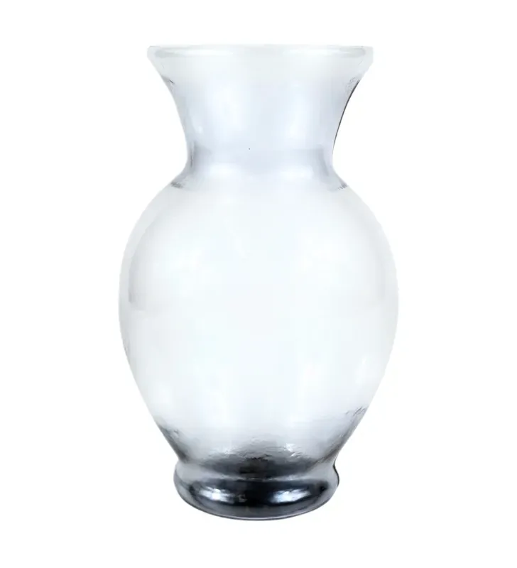 Florero 214 Jr. Pardo-Glasstic – Plástico Transparente Resistente