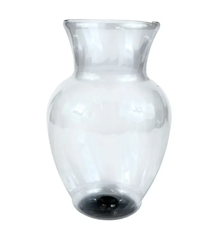 Florero 214 Normal Pardo-Glasstic – Plástico Transparente Resistente