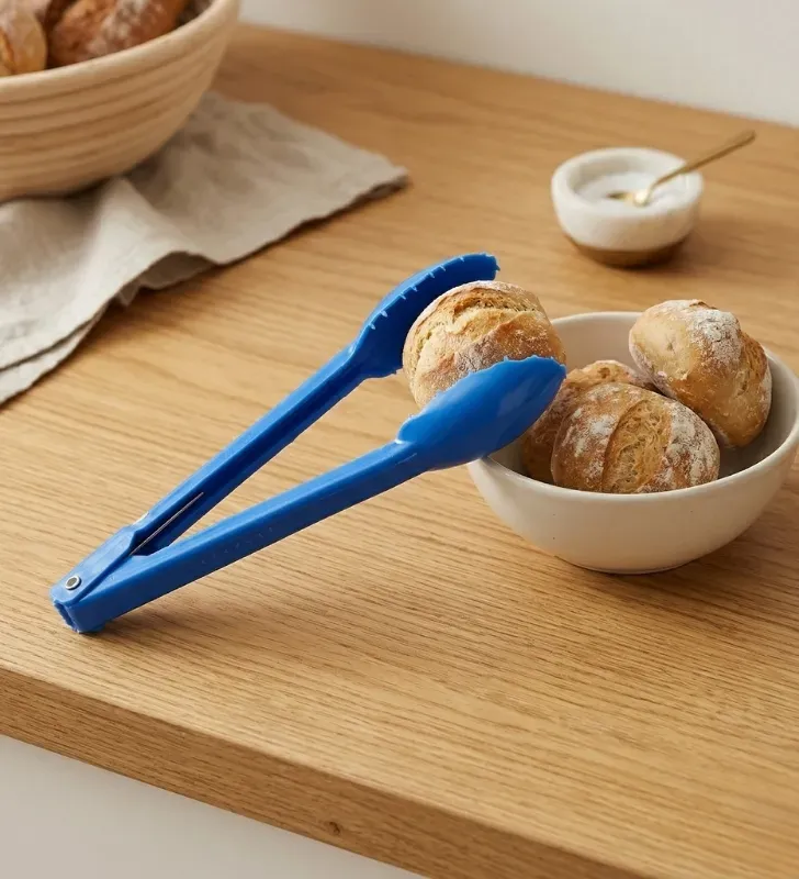 Pinza para Pan Chica Pardo-Glasstic – Utensilio de Plástico Resistente