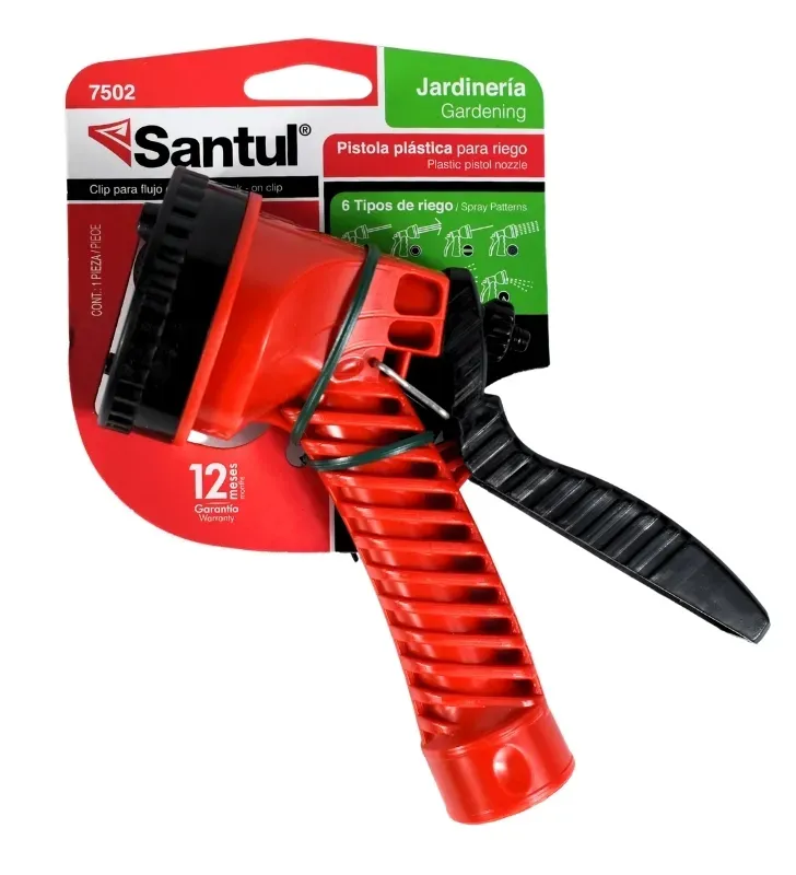 Pistola de Riego 6 Funciones Santul 7502 – Plástico ABS