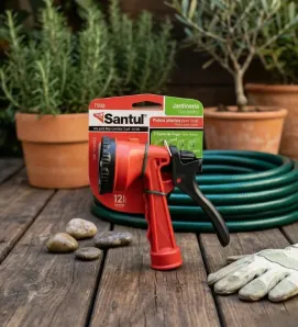 Pistola de Riego 4 Funciones Santul 7503 – Gatillo Metálico y TPR