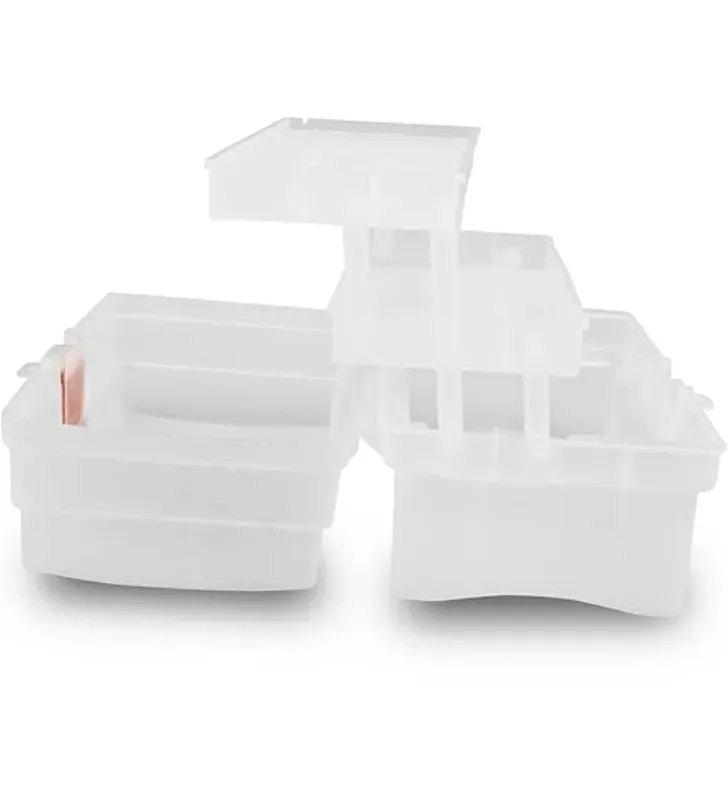 Caja Vanity 14" Botiquín Santul 6475 – Organizador Traslúcido