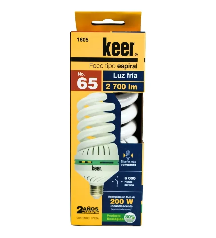 Foco LED Twister 45W Keer 1605 – Luz Fría 6400K 2700lm